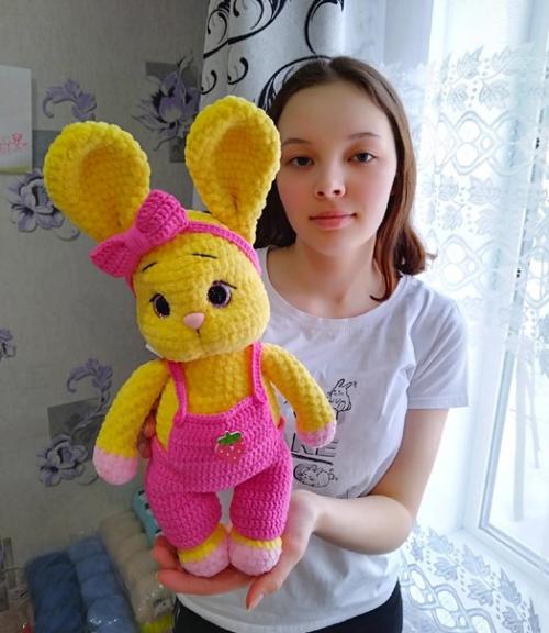 Большая зайка, 30 сантиметров. 03
