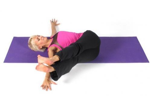 Йога для позвоночника: позы на скручивание. 01 Йога для позвоночника: позы на скручивание. 01