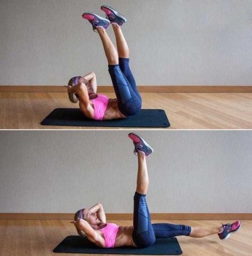 Суперэффективные упражнения на пресс. 02