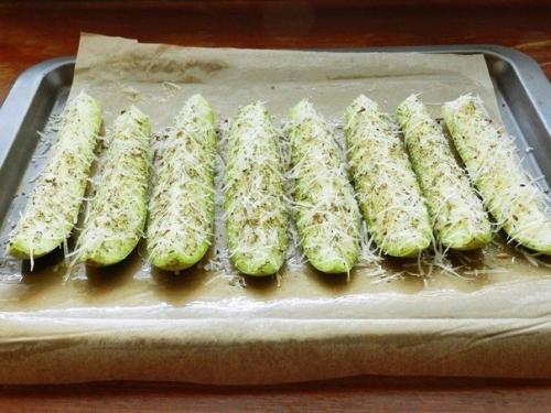 Кабачки, запеченные в духовке с сыром. 03 Кабачки, запеченные в духовке с сыром. 03