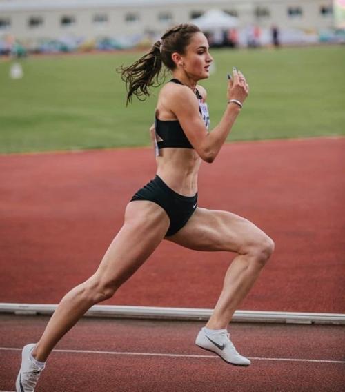 22-Летняя Полина Миллер, надежда российской лёгкой атлетики. 03