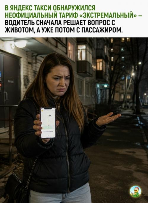 Пассажирка такси столкнулась с максимально неожиданной причиной задержки машины.  