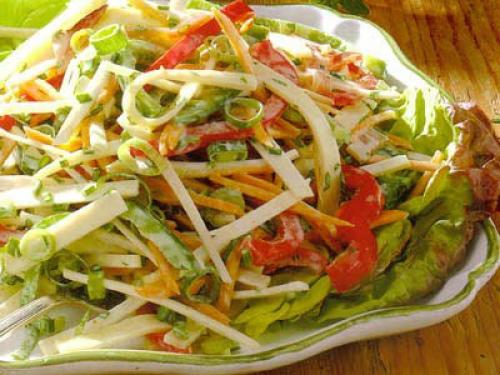 Лучшие рецепты салатов для похудения? 05