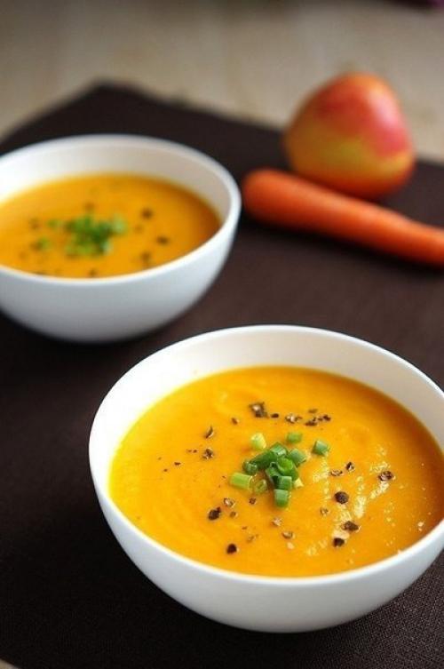 Морковно - яблочный суп. 04 Морковно - яблочный суп. 04