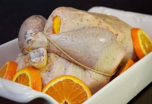 Вкусная курочка с апельсинами. 05 Вкусная курочка с апельсинами. 05