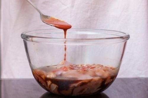 Курица в кисло-сладком соусе по-китайски. 03