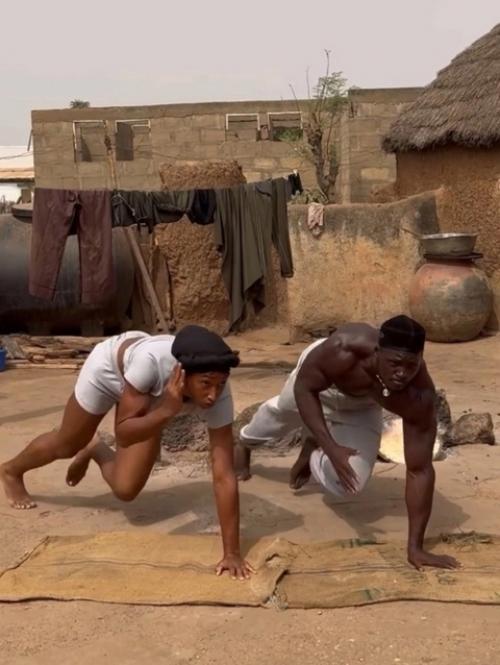 Как тренируется пара в африканской стране Гана. 01