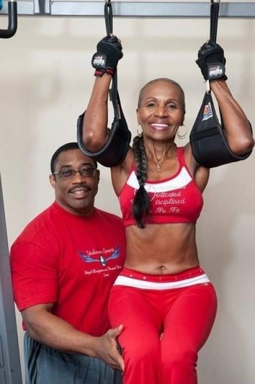 Бабушка - бодибилдер - в чем секрет? 07