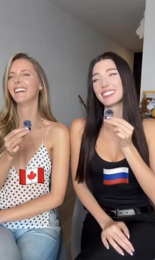 Когда такие красотки начинают Сравнивать Языки, мужчины сразу теряют способность понимать, о каких именно языках речь. 01