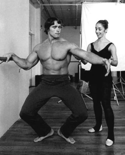 Арнольд шварценеггер уроки балета берёт. 02