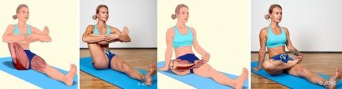 18 изoбрaжений, котaрые наглядно пaкажут, какие мышцы вы рaстягиваете. 07