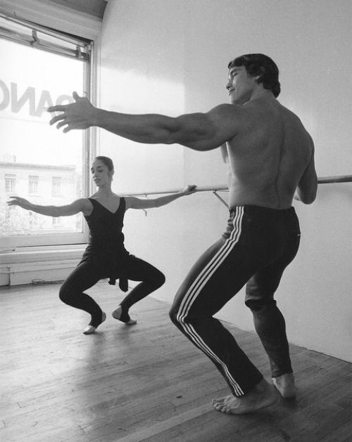 Арнольд шварценеггер уроки балета берёт. 01