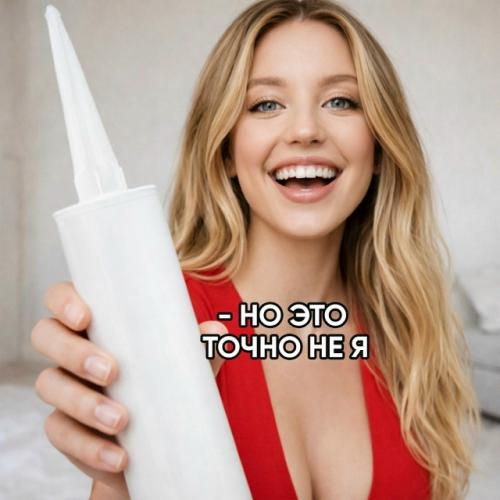 Ничего необычного, просто сидни Суини стала лицом клея. 01