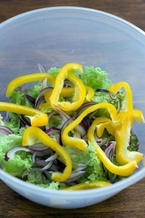 Фитнес - салат нисуаз. 05