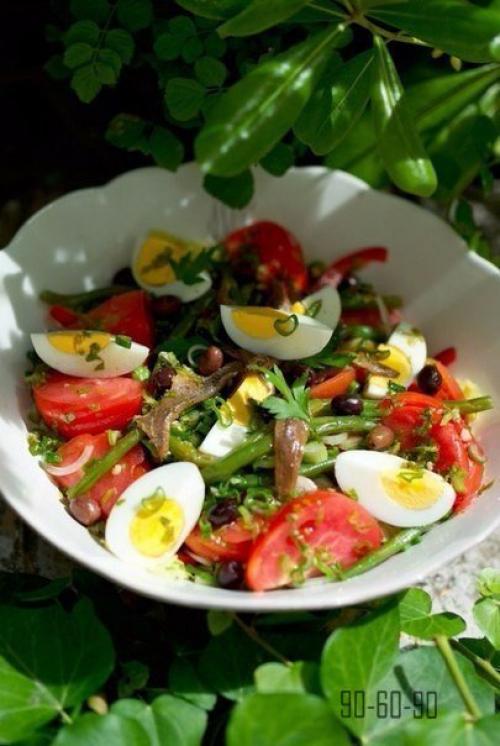Фитнес - салат нисуаз. 09