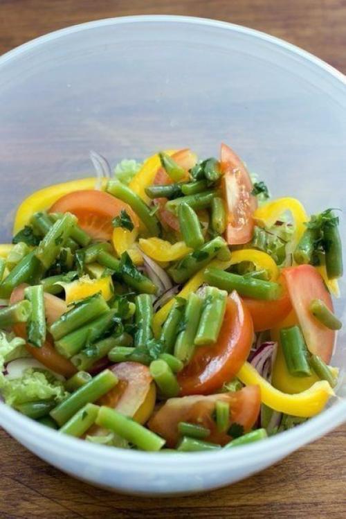 Фитнес - салат нисуаз. 07