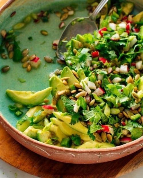 Салат с авокадо. 01 Салат с авокадо. 01