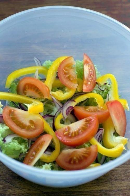 Фитнес - салат нисуаз. 06