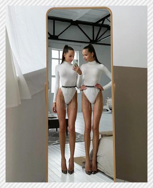 Спортивные девушки. У сестричек Алины и Аделины пр ст беск нечные н ги! 04