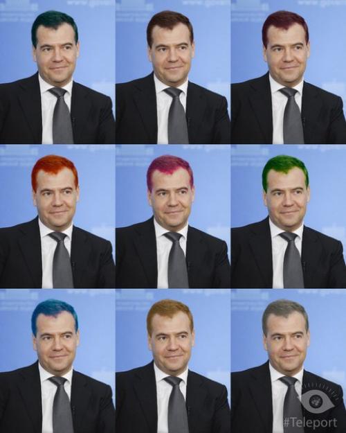 Социальные сети взорвало новое мобильное приложение Teleport, которое автоматически за 1 секунду превращает фото в коллаж с разными цветами волос. 05