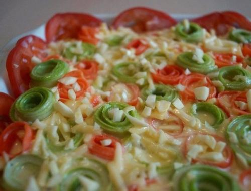 Красивая овощная запеканка. 09