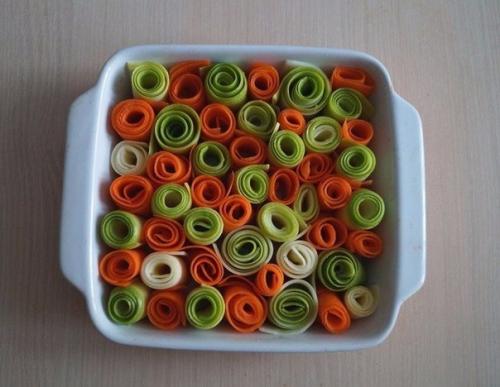 Красивая овощная запеканка. 05