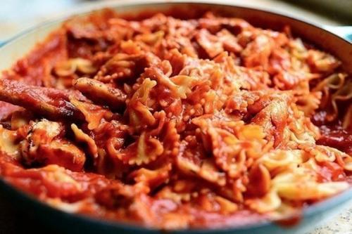 Куриная лазанья в сковороде. 07 Куриная лазанья в сковороде. 07