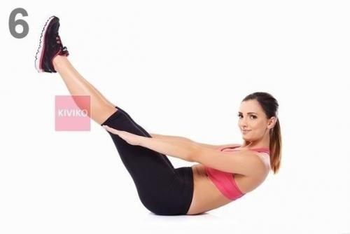 Упражнения для пресса. 05