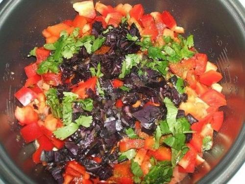 Чахохбили из курицы в мультиварке. 04 Чахохбили из курицы в мультиварке. 04