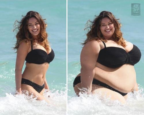 Так бы выглядели знаменитости с формами плюс - сайз. 06