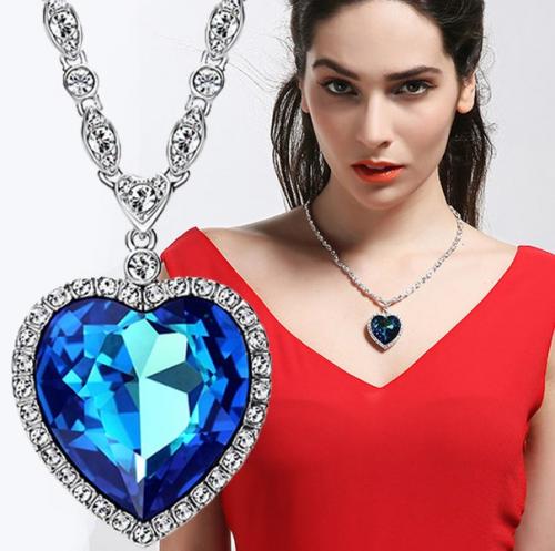 Комплект ожерелья Сердце Океана из фильма титаник! 02