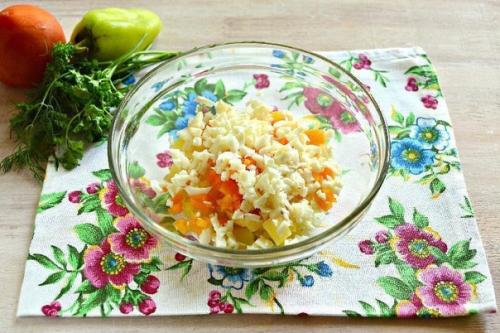 Новогодний салат 2017. 04