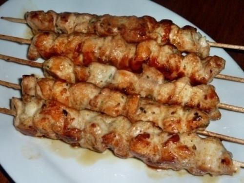 Шашлык из курицы в духовке. 02 Шашлык из курицы в духовке. 02
