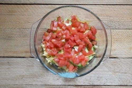 ПП- Рецепт: запеканка из кабачков с сыром. 05