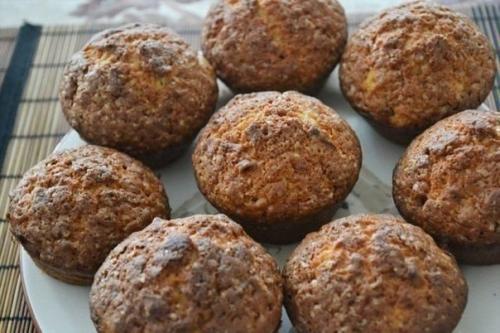 Низкокалорийные мафины с бананом. 07 Низкокалорийные мафины с бананом. 07