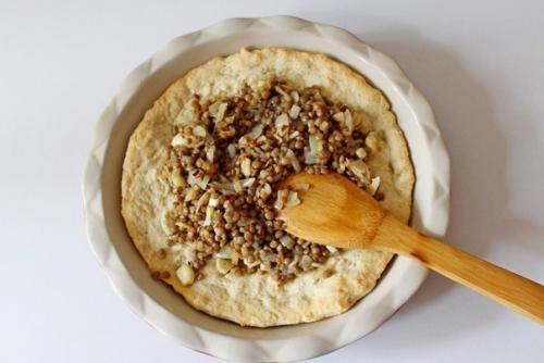 Открытый пирог с чечевицей и овощами. 07 Открытый пирог с чечевицей и овощами. 07