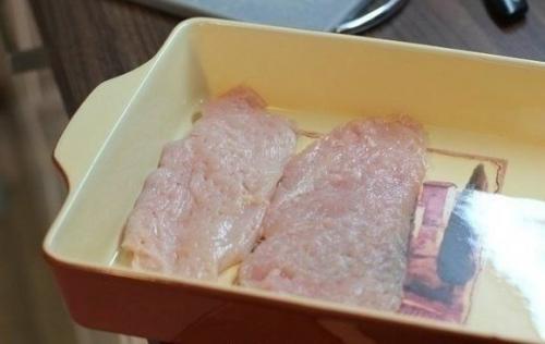 Курица под помидорами и сыром. 01 Курица под помидорами и сыром. 01