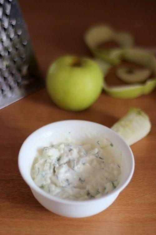 Куриные грудки с йогуртовым соусом. 05