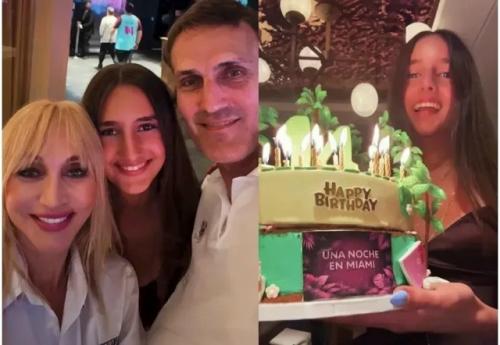 Платье с декольте и кабриолет: дочь Кристины Орбакайте отметила 14-летие в Майами.

