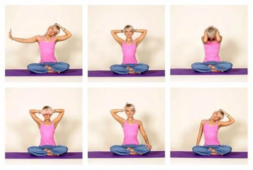 Мы расслабляем мышцы шеи. 03