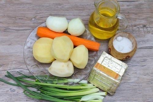 Суп из плавленных сырков. 01 Суп из плавленных сырков. 01