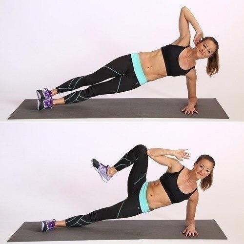 Супер тренировка всего тела с акцентом на пресс и попу? 02