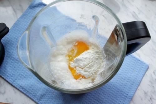 Низкокалорийный пирог с вишней. 05