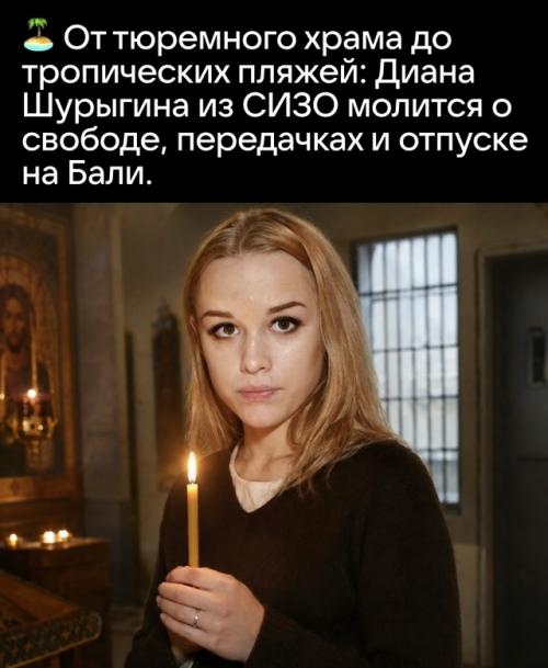 Находящаяся под арестом Диана шурыгина продолжает делиться подробностями своей жизни за решёткой.  
