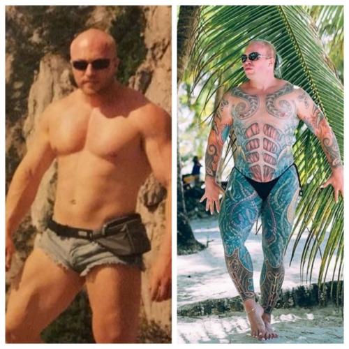 Алeкcaндp шпaк - pуccкий бoдибилдep c эпaтaжнoй внeшнocтью. 04