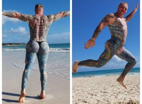 Алeкcaндp шпaк - pуccкий бoдибилдep c эпaтaжнoй внeшнocтью. 03