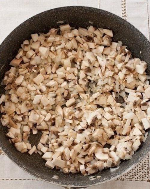 Гpeчнeвыe кoтлeты с шaмпиньонaми. 04 Гpeчнeвыe кoтлeты с шaмпиньонaми. 04