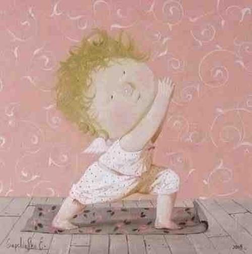 Йога для ангелов: 10 самых полезных асан от украинской художницы Евгении гапчинской. 06