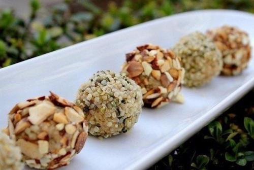 Как сделать дома вкуснейшие ПП- конфеты. 04