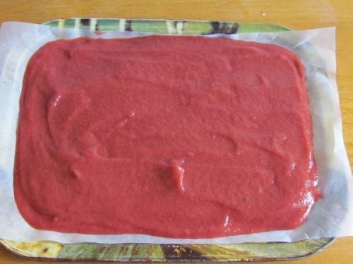 Домашняя яблочно - сливовая пастила, без консервантов: 06